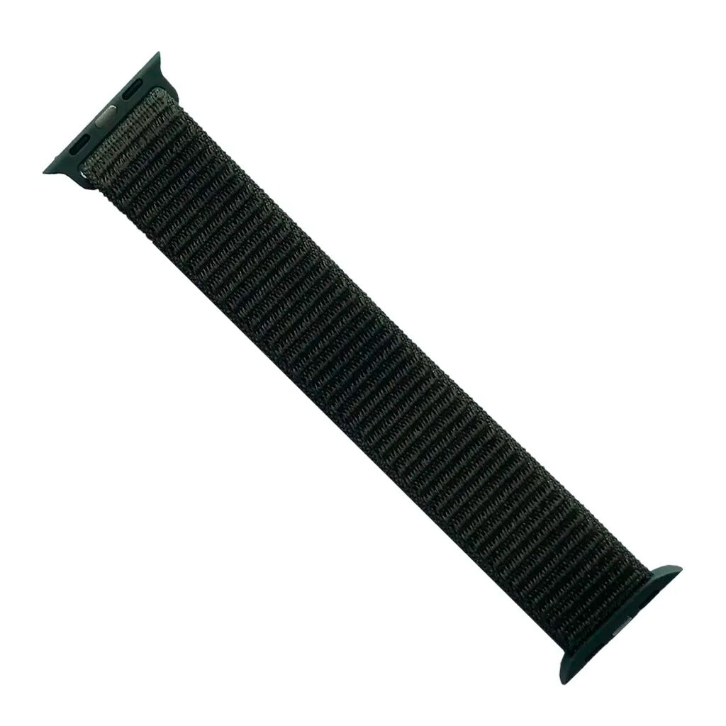 Ремешок Apple Watch 38 / Watch 40, Nylon Loop, Зеленый - № 1 Ремешок Apple Watch 38 / Watch 40, Nylon Loop, Зеленый - № 1