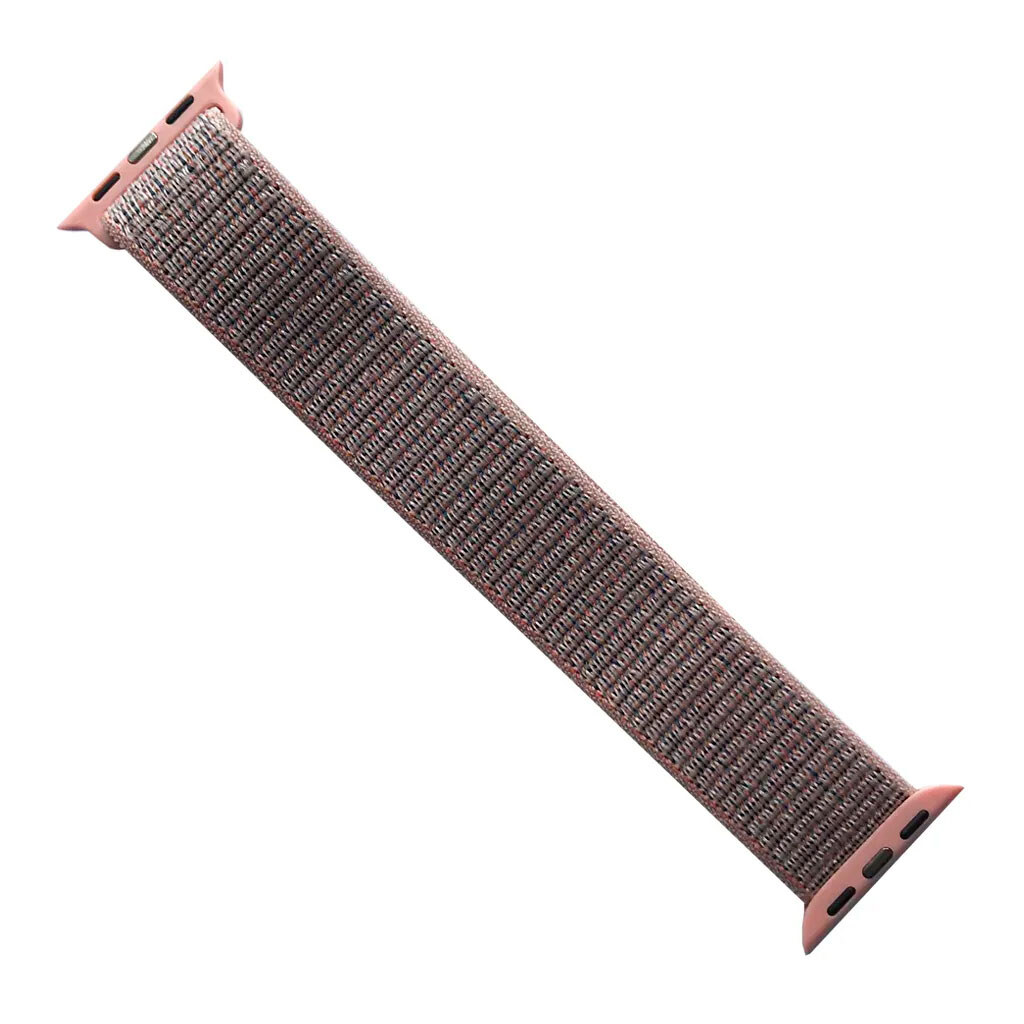Ремешок Apple Watch 38 / Watch 40, Nylon Loop, Pink Sand, Розовый - № 1 Ремешок Apple Watch 38 / Watch 40, Nylon Loop, Pink Sand, Розовый - № 1