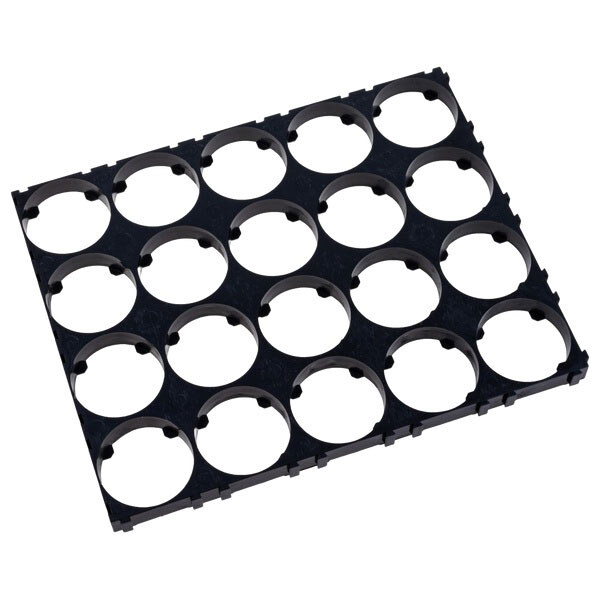 Холдер-держатель для 32650/32700, ячейка 4x5 - № 1 Холдер-держатель для 32650/32700, ячейка 4x5 - № 1