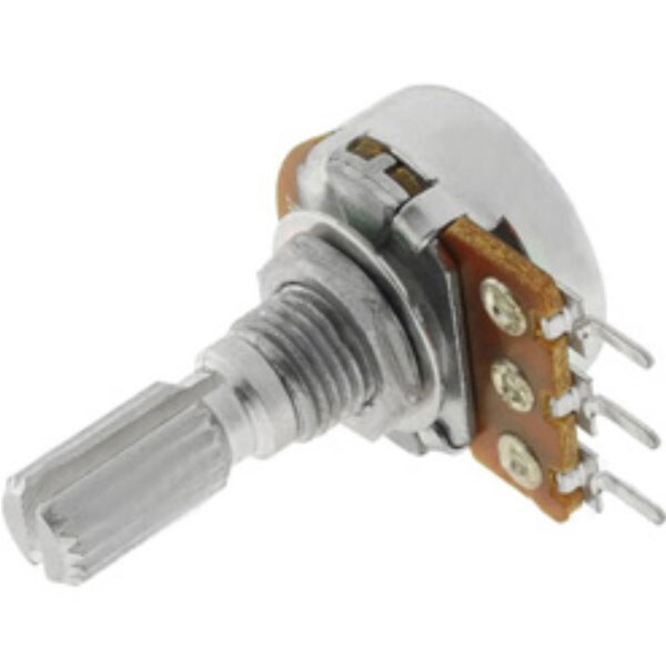 Потенциометр R16110N-B500R L=20mm - № 1 Потенциометр R16110N-B500R L=20mm - № 1