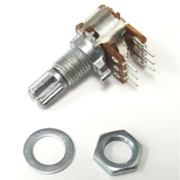 Потенциометр RK125G-B20K L=15mm - № 1 Потенциометр RK125G-B20K L=15mm - № 1