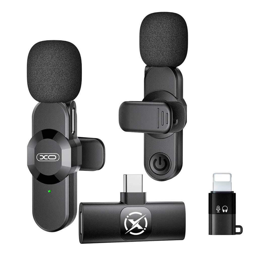 Микрофон петличный XO MC14, Черный - № 1 Микрофон петличный XO MC14, Черный - № 1