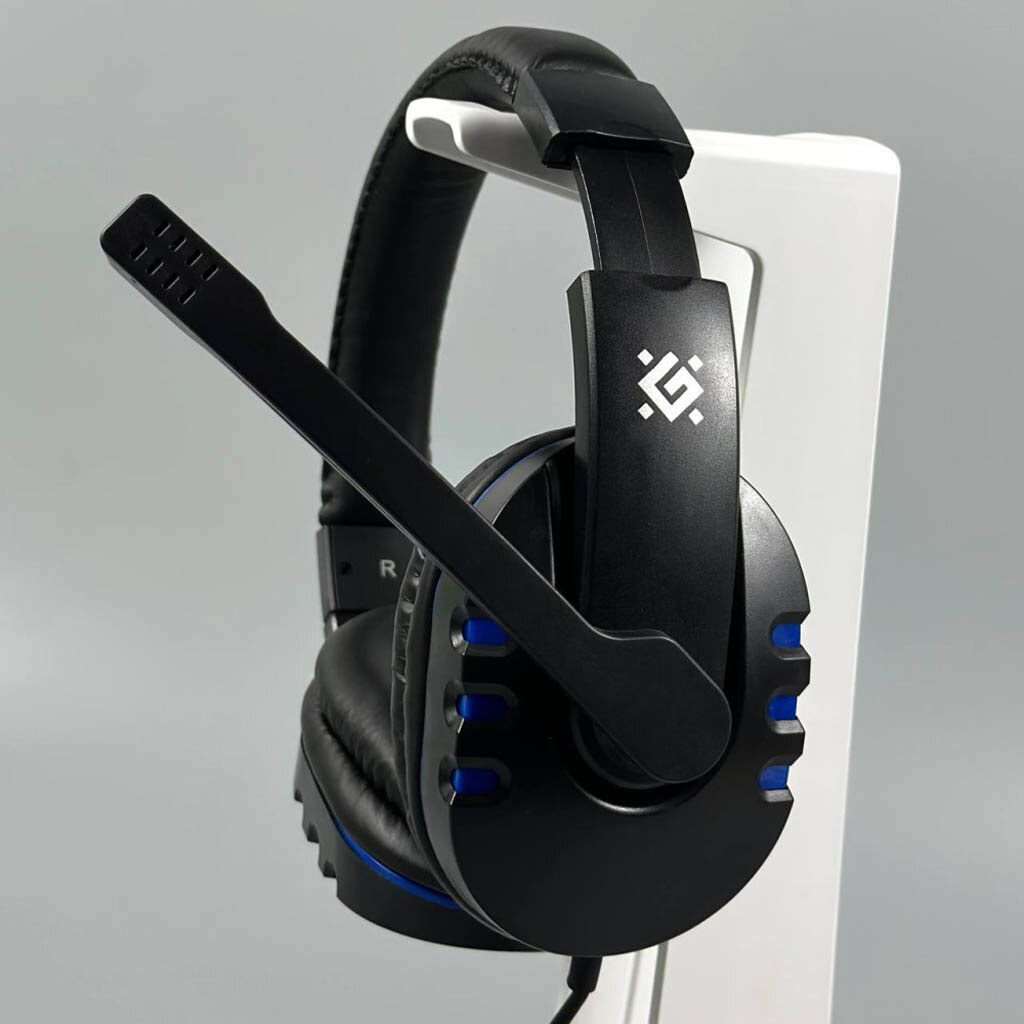 Наушники Defender Warhead G-160, С микрофоном, Черный - № 4 Наушники Defender Warhead G-160, С микрофоном, Черный - № 4