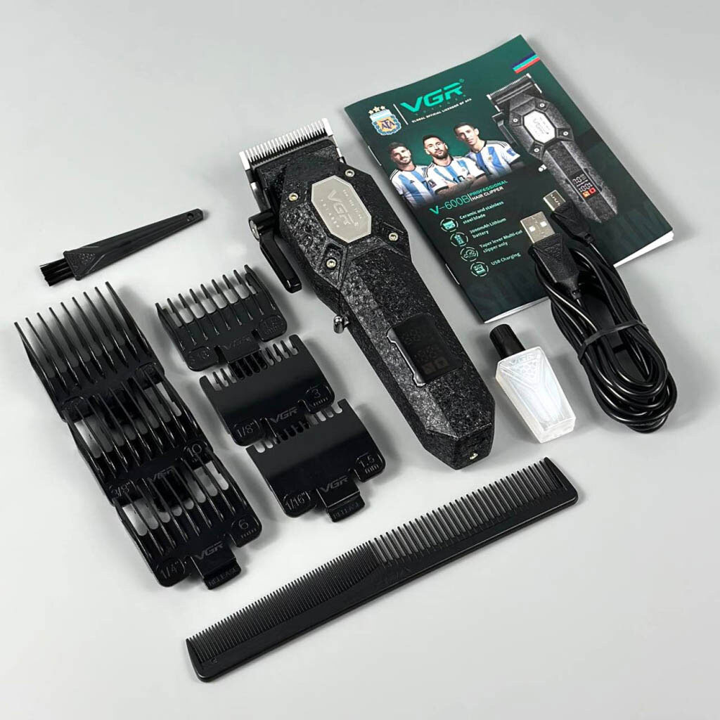 Машинка для стрижки VGR V-600B, Черный - № 2 Машинка для стрижки VGR V-600B, Черный - № 2