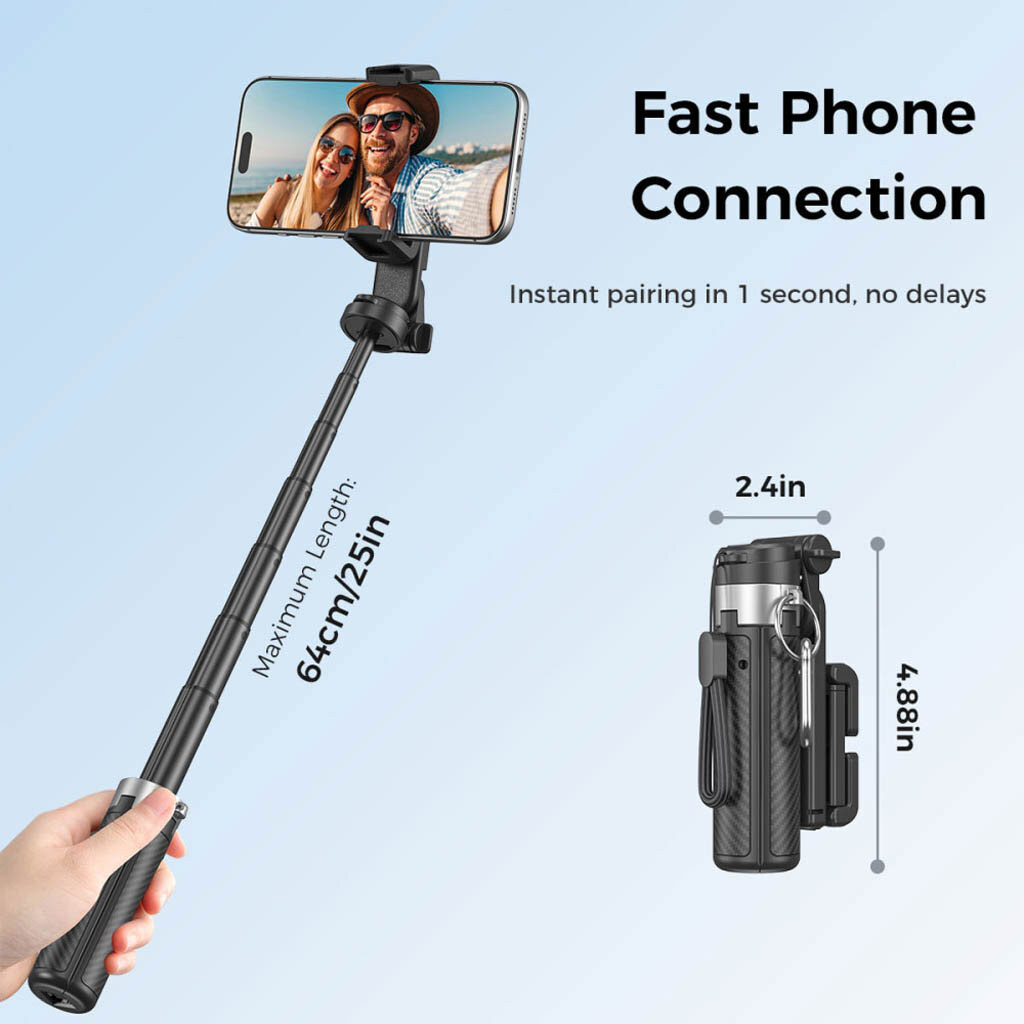 Монопод XO SS29 Pro, Розовый - № 4 Монопод XO SS29 Pro, Розовый - № 4