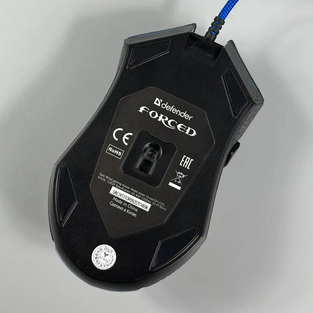 Мышь Defender GM-020L Forced, Черный - № 3 Мышь Defender GM-020L Forced, Черный - № 3