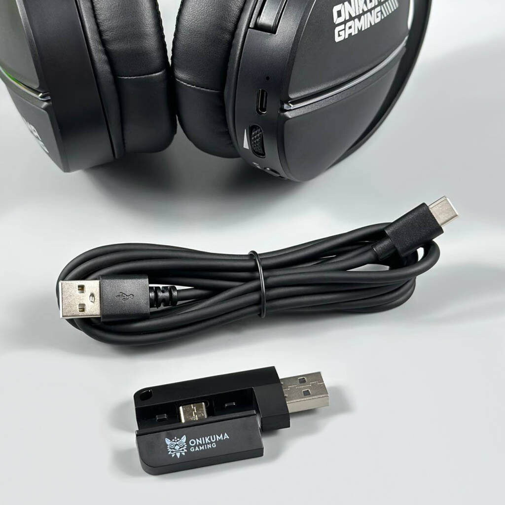 Bluetooth-гарнитура Onikuma GT887 Gaming, Стерео, Черный - № 3 Bluetooth-гарнитура Onikuma GT887 Gaming, Стерео, Черный - № 3