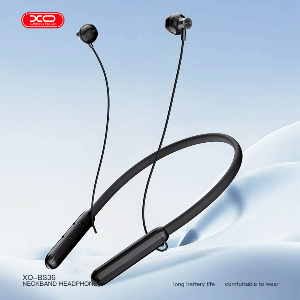 Bluetooth-гарнитура XO BS36, Стерео, Черный - № 5 Bluetooth-гарнитура XO BS36, Стерео, Черный - № 5