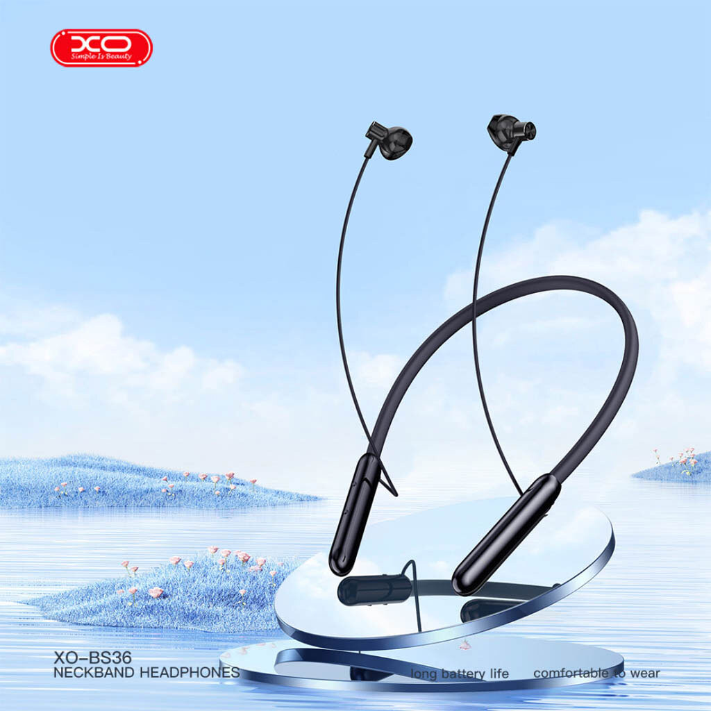 Bluetooth-гарнитура XO BS36, Стерео, Черный - № 6 Bluetooth-гарнитура XO BS36, Стерео, Черный - № 6
