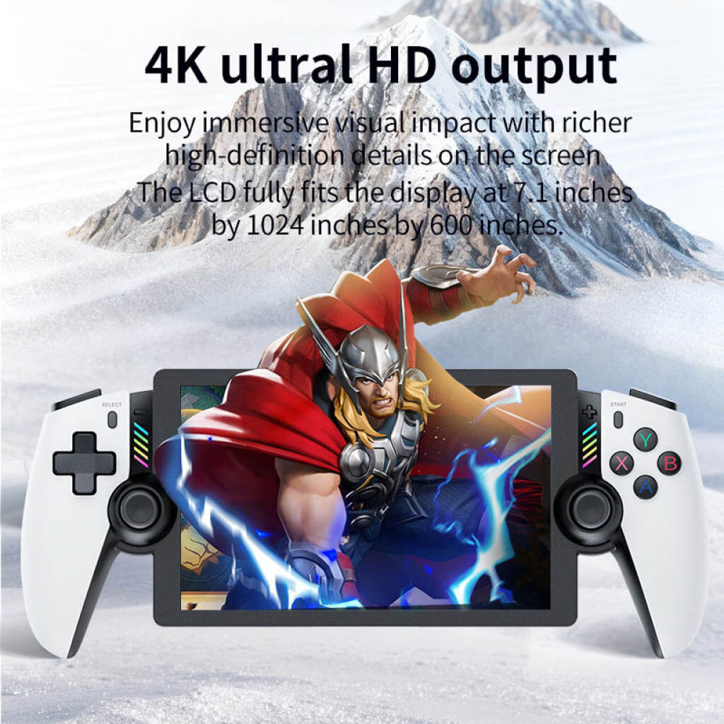 Портативная игровая консоль SJGAM Video Game M28, Белый - № 3 Портативная игровая консоль SJGAM Video Game M28, Белый - № 3