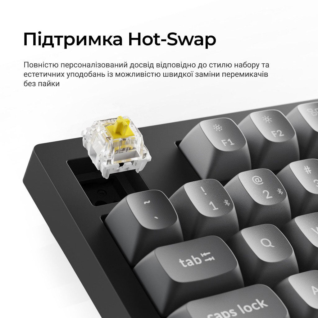 Клавіатура Keychron K10 Max, Чорний - № 12 Клавіатура Keychron K10 Max, Чорний - № 12