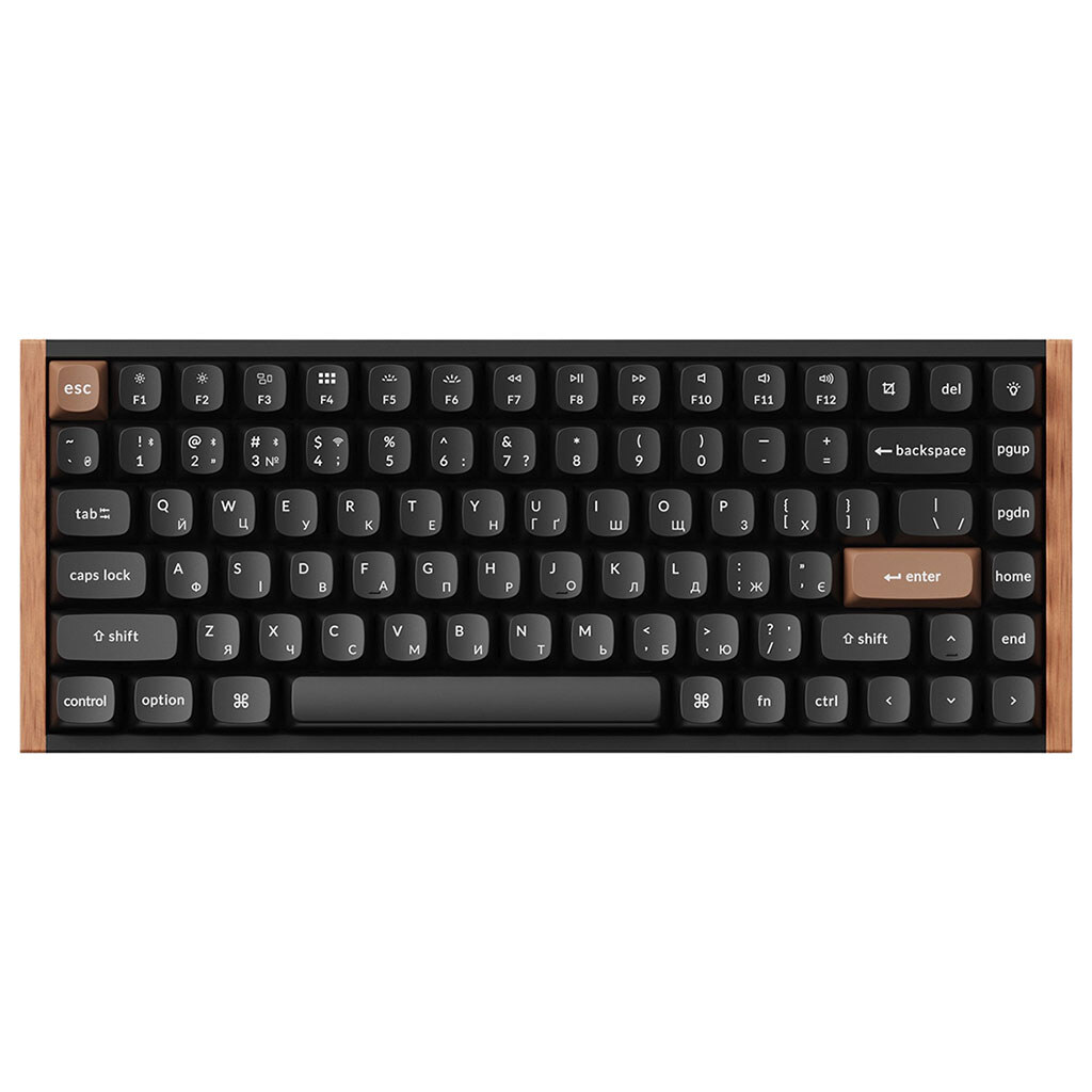 Клавіатура Keychron K2 HE, Чорний - № 1 Клавіатура Keychron K2 HE, Чорний - № 1