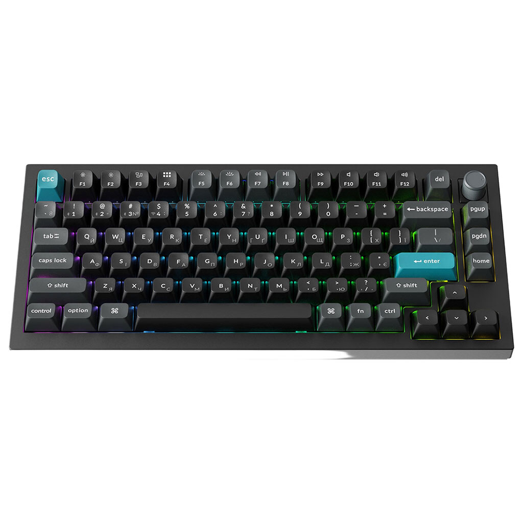Клавиатура Keychron Q1 Ultra, Черный - № 2 Клавиатура Keychron Q1 Ultra, Черный - № 2