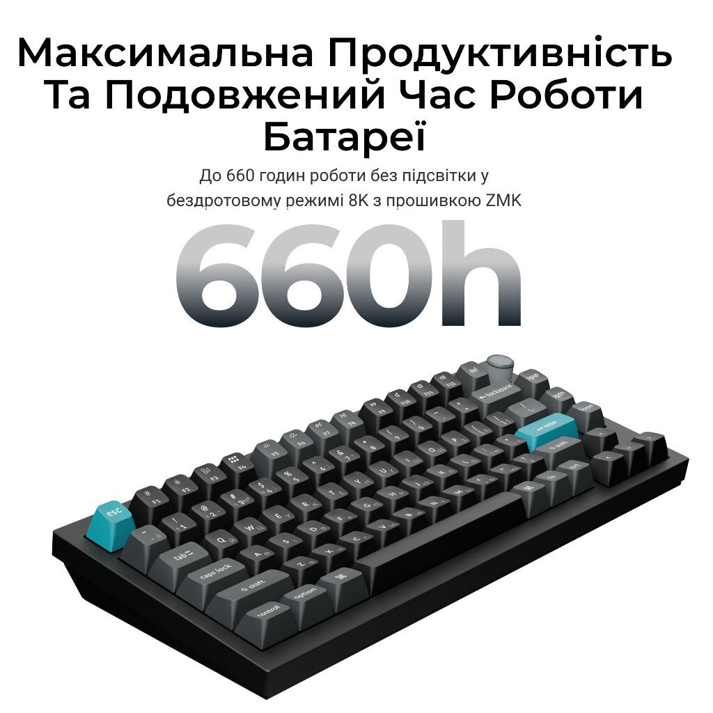 Клавиатура Keychron Q1 Ultra, Черный - № 11 Клавиатура Keychron Q1 Ultra, Черный - № 11
