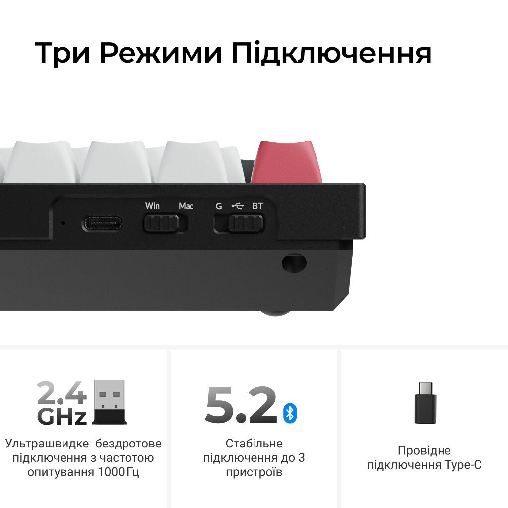 Клавиатура Keychron Q6 HE, Черный - № 10 Клавиатура Keychron Q6 HE, Черный - № 10