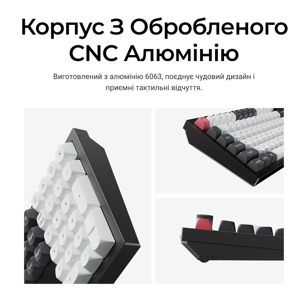 Клавиатура Keychron Q6 HE, Черный - № 11 Клавиатура Keychron Q6 HE, Черный - № 11