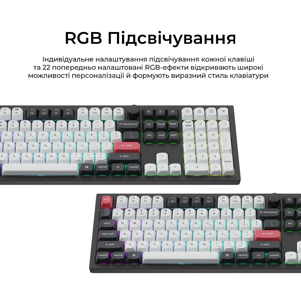 Клавиатура Keychron Q6 HE, Черный - № 14 Клавиатура Keychron Q6 HE, Черный - № 14