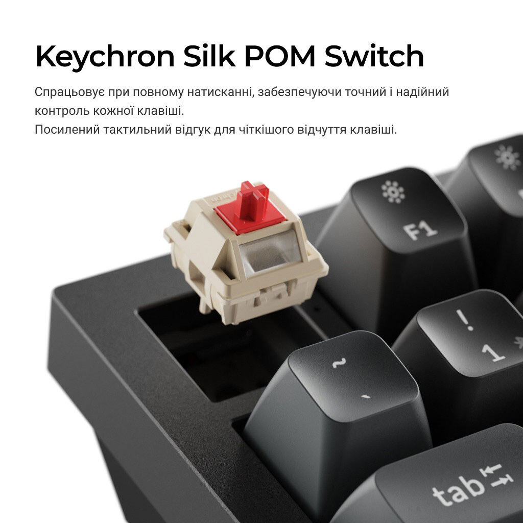Клавіатура Keychron Q6 Ultra, Чорний - № 9 Клавіатура Keychron Q6 Ultra, Чорний - № 9