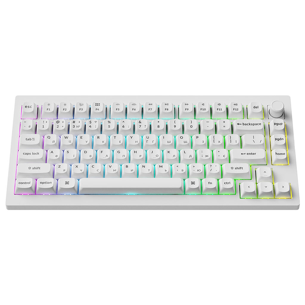 Клавиатура Keychron V1 Ultra, Белый - № 2 Клавиатура Keychron V1 Ultra, Белый - № 2