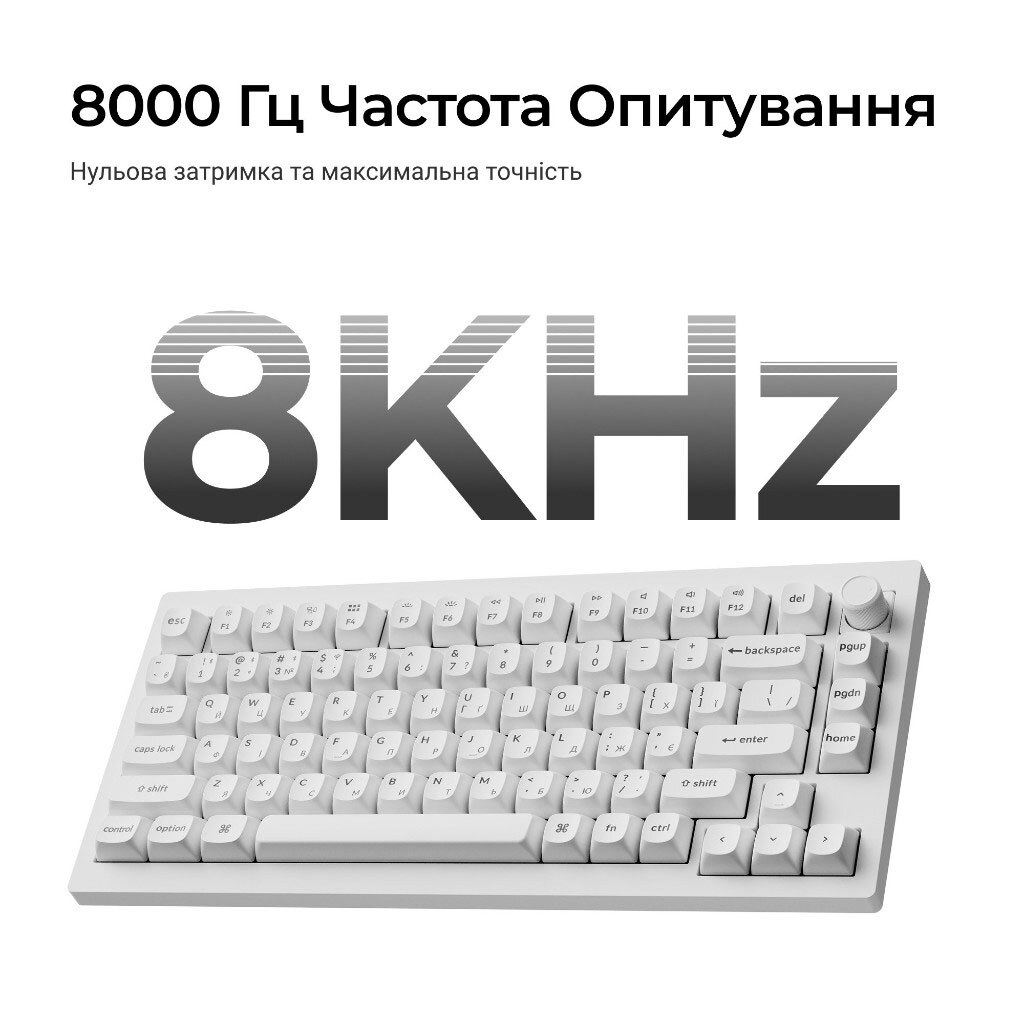 Клавиатура Keychron V1 Ultra, Белый - № 10 Клавиатура Keychron V1 Ultra, Белый - № 10