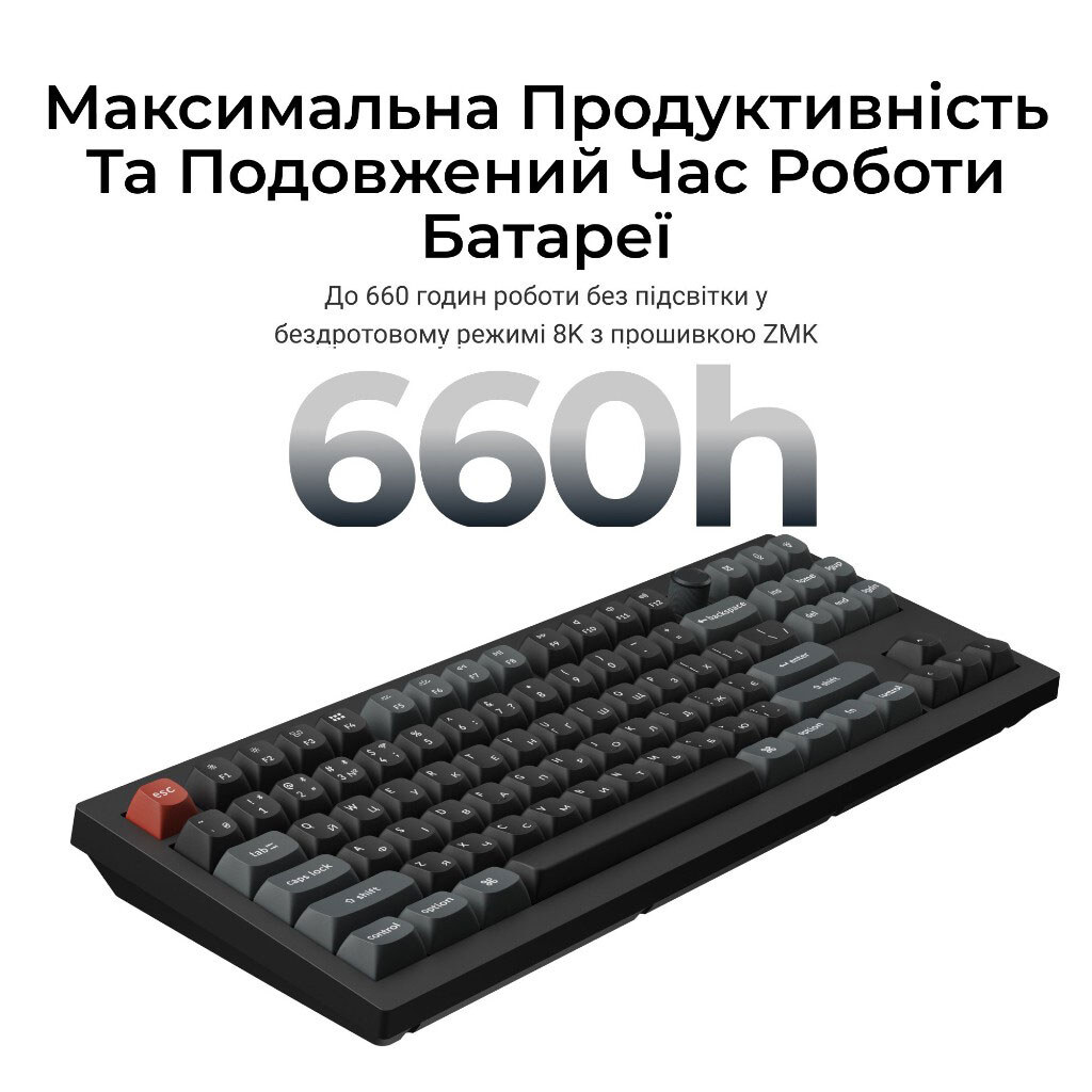 Клавиатура Keychron V3 Ultra, Черный - № 11 Клавиатура Keychron V3 Ultra, Черный - № 11