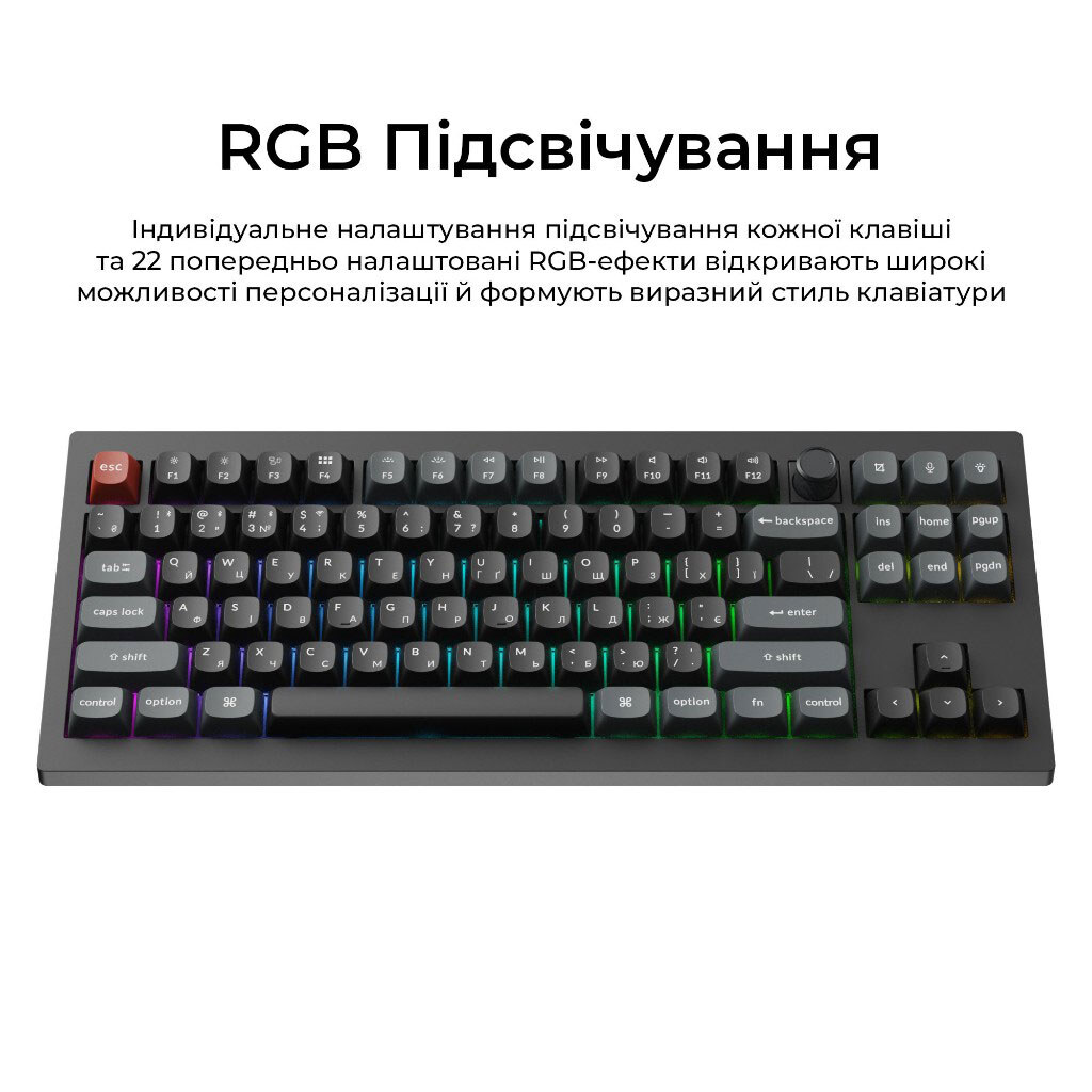 Клавиатура Keychron V3 Ultra, Черный - № 14 Клавиатура Keychron V3 Ultra, Черный - № 14
