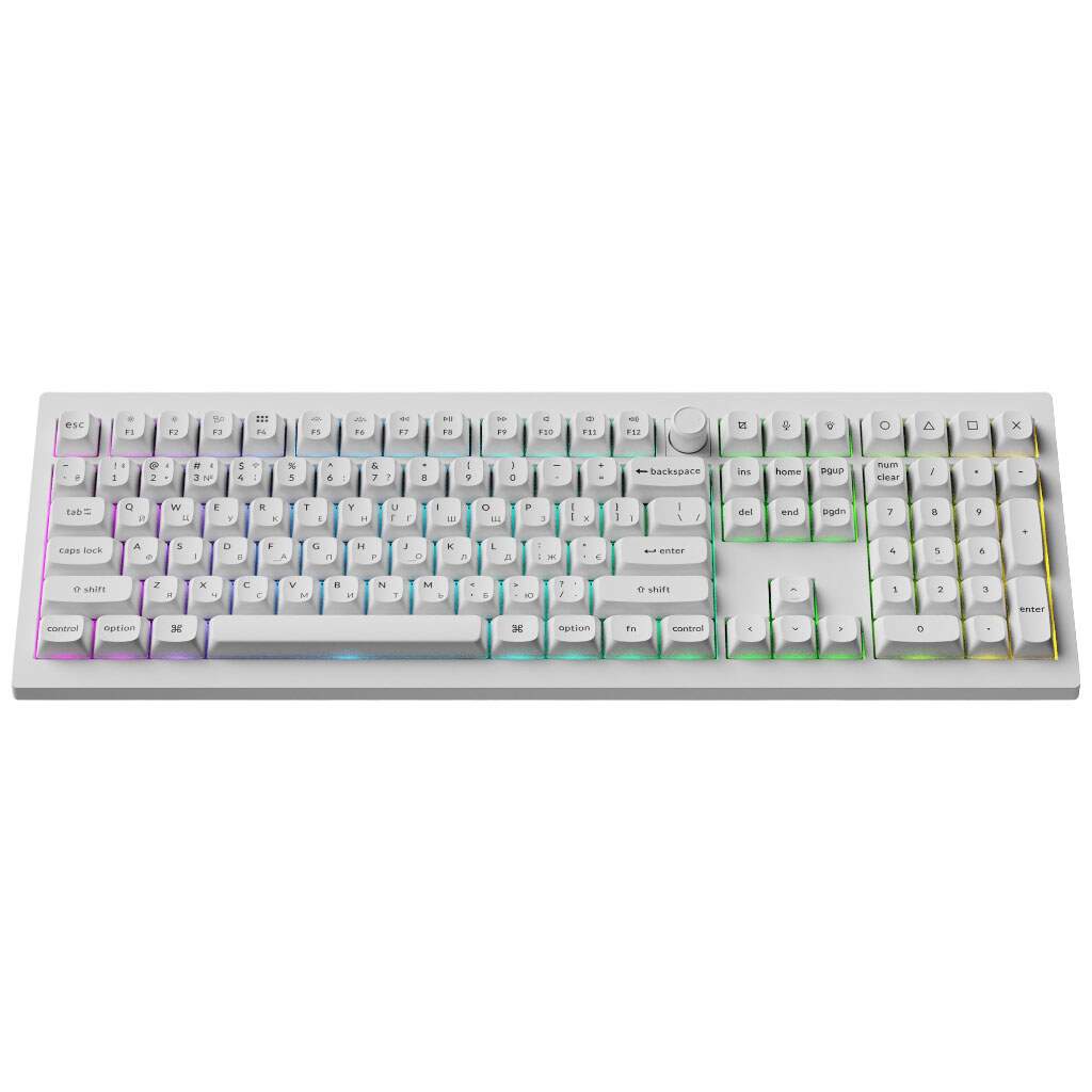 Клавиатура Keychron V6 Ultra, Белый - № 2 Клавиатура Keychron V6 Ultra, Белый - № 2