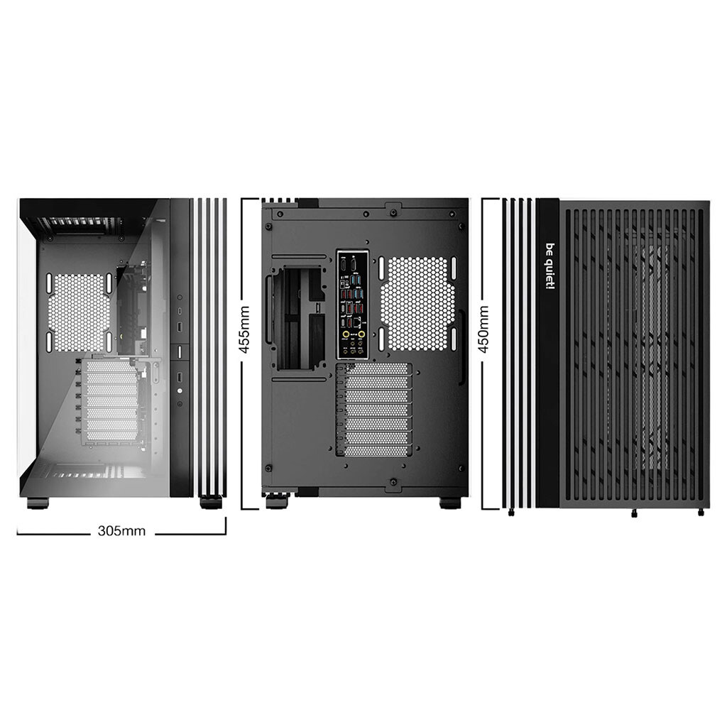Корпус be quiet! Light Base 600 DX, Черный - № 3 Корпус be quiet! Light Base 600 DX, Черный - № 3