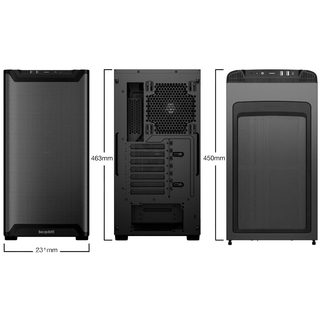 Корпус be quiet! Pure Base 501 Airflow, Черный - № 2 Корпус be quiet! Pure Base 501 Airflow, Черный - № 2