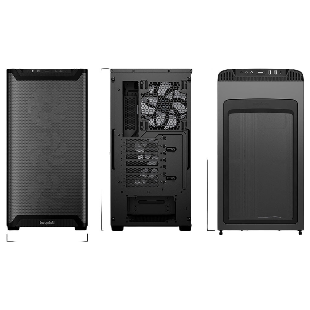 Корпус be quiet! Pure Base 501 LX, Черный - № 4 Корпус be quiet! Pure Base 501 LX, Черный - № 4