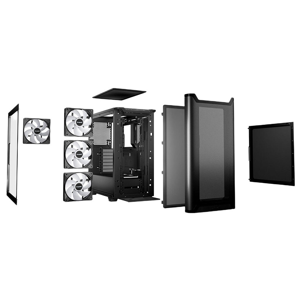 Корпус be quiet! Pure Base 501 LX, Черный - № 6 Корпус be quiet! Pure Base 501 LX, Черный - № 6