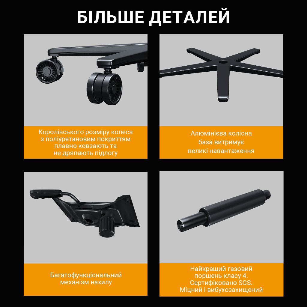 Кресло для геймеров Anda Seat Kaiser Frontier, Черный - № 15 Кресло для геймеров Anda Seat Kaiser Frontier, Черный - № 15