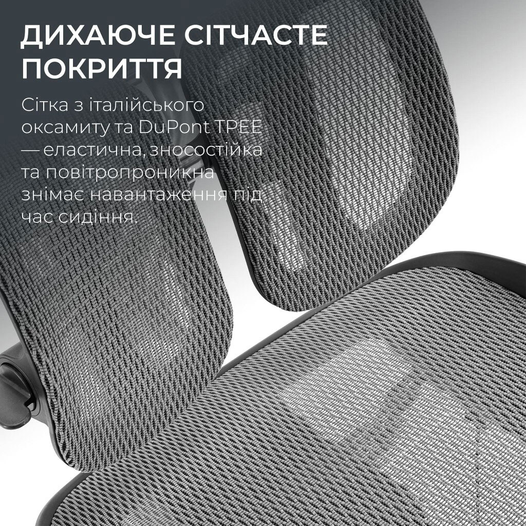Кресло офисное Sihoo Doro S300 Mesh, Серый - № 13 Кресло офисное Sihoo Doro S300 Mesh, Серый - № 13