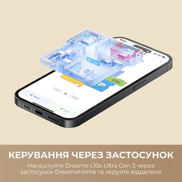 Робот-пилосос Dreame Bot L10s Ultra, Чорний - № 10 Робот-пилосос Dreame Bot L10s Ultra, Чорний - № 10