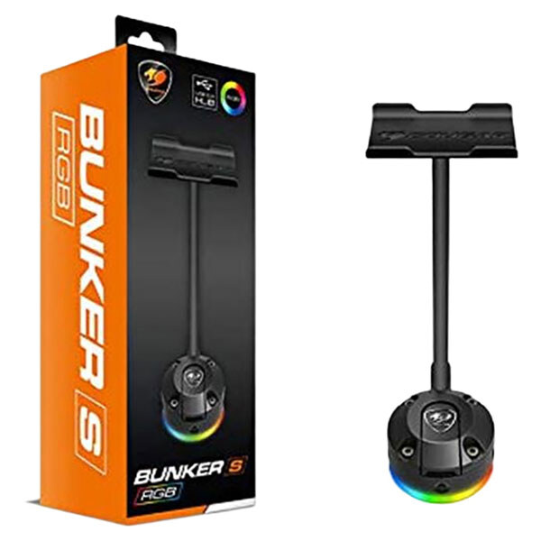 Держатель для наушников Cougar Bunker S RGB, Черный - № 5 Держатель для наушников Cougar Bunker S RGB, Черный - № 5