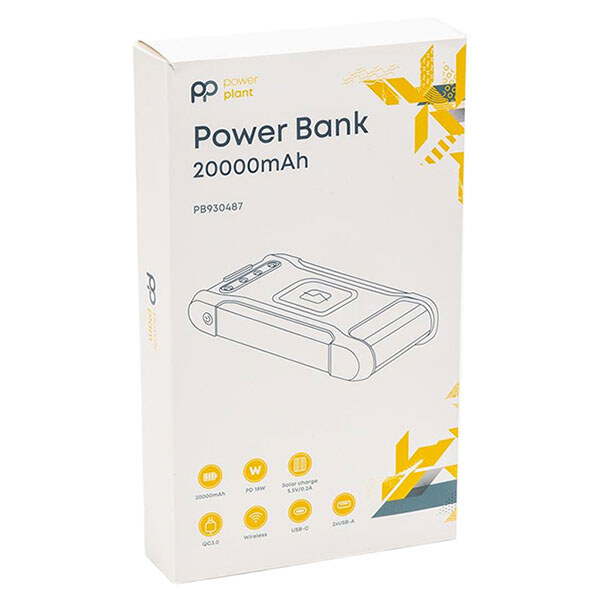 Портативная батарея (Power Bank) PowerPlant PB930487, 20000 mAh, Черный - № 6 Портативная батарея (Power Bank) PowerPlant PB930487, 20000 mAh, Черный - № 6