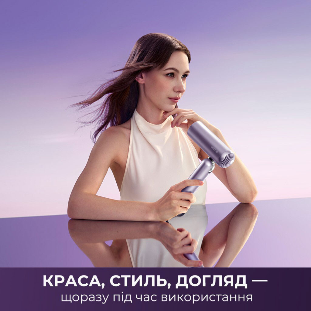 Фен Dreame Pocket Ultra, Фиолетовый - № 2 Фен Dreame Pocket Ultra, Фиолетовый - № 2