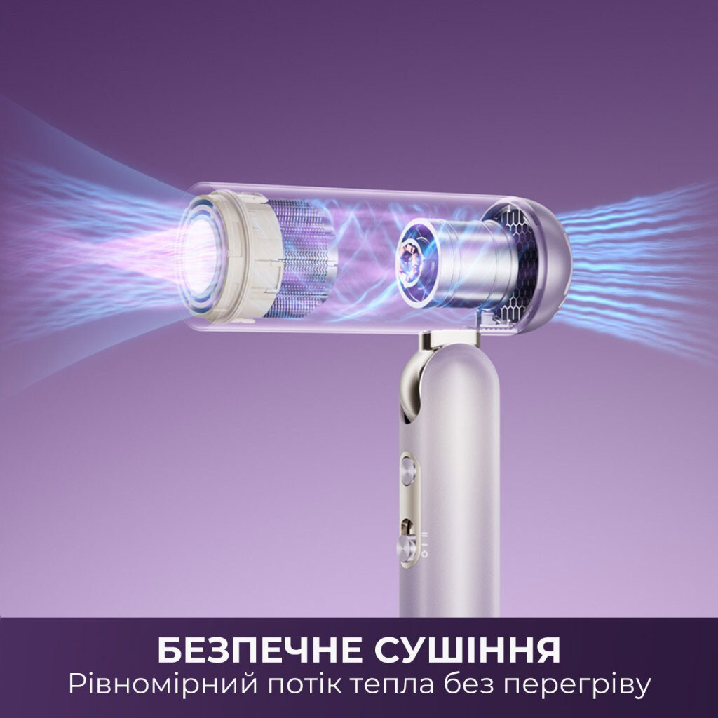 Фен Dreame Pocket Ultra, Фиолетовый - № 3 Фен Dreame Pocket Ultra, Фиолетовый - № 3