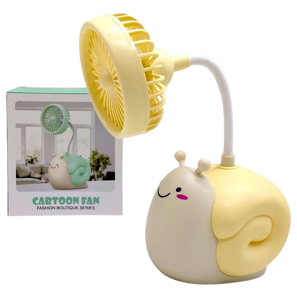 Вентилятор "Улитка", встроенный аккумулятор, USB кабель, в коробке, Mic - № 2 Вентилятор "Улитка", встроенный аккумулятор, USB кабель, в коробке, Mic - № 2