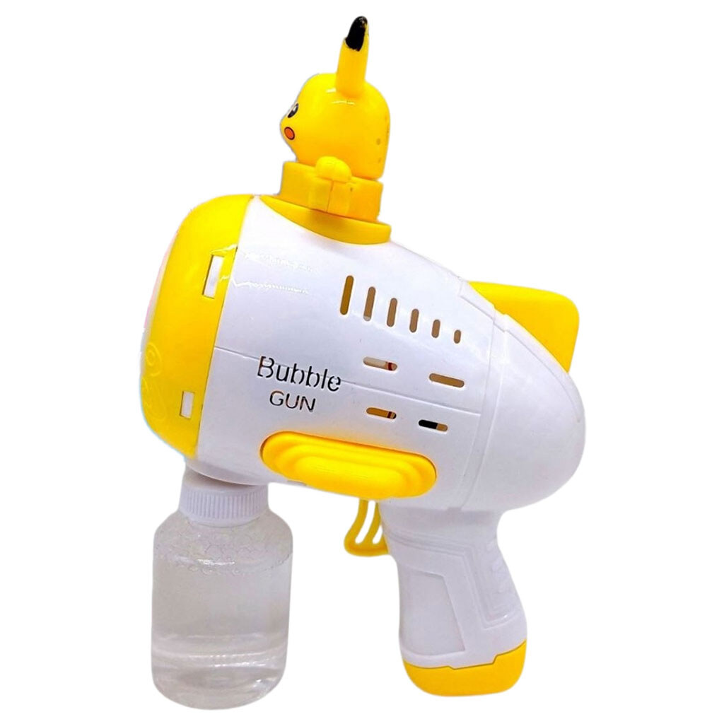 Пистолет с мыльными пузырями "ПИКАЧУ / PIKACHU", Mic - № 1 Пистолет с мыльными пузырями "ПИКАЧУ / PIKACHU", Mic - № 1