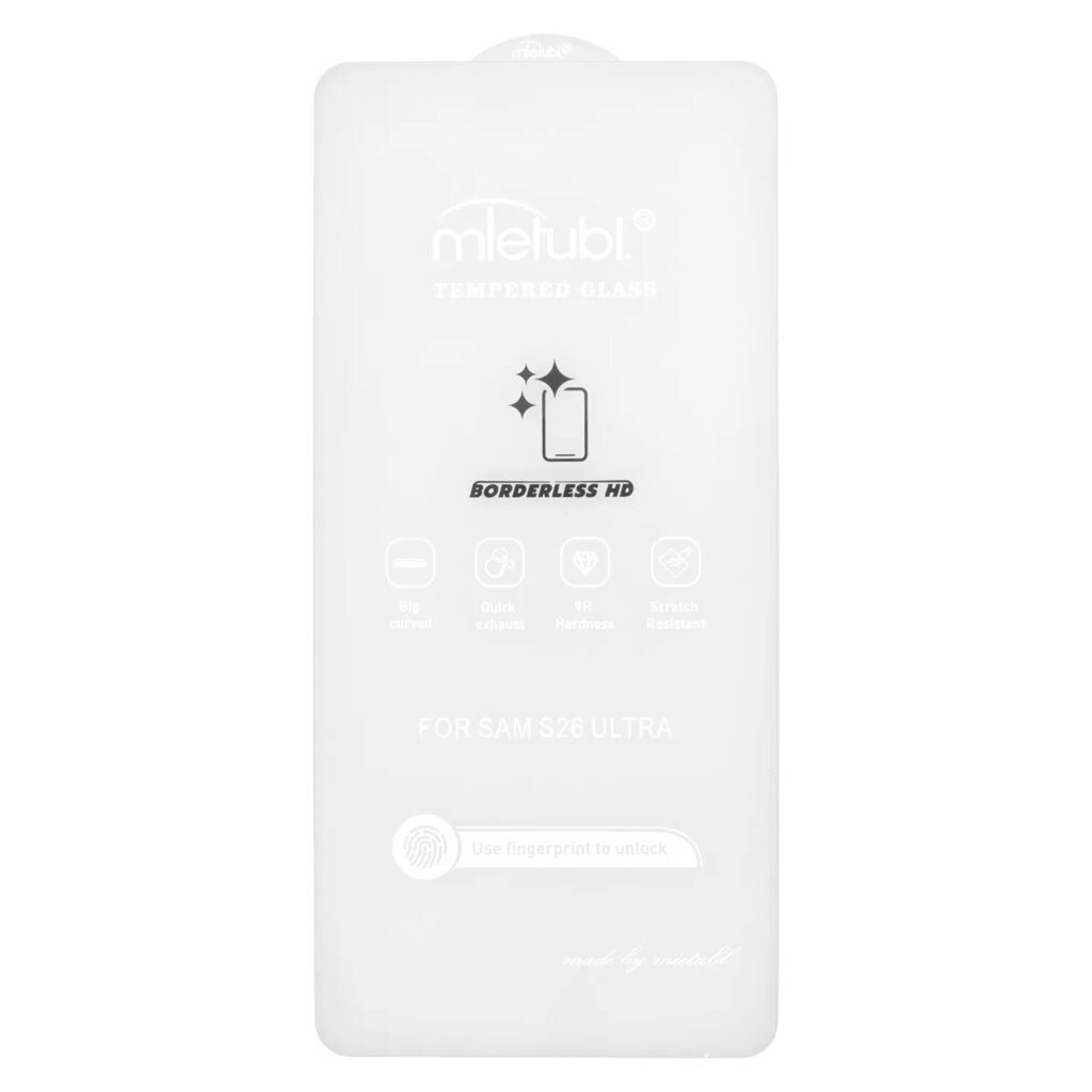 Защитное стекло Samsung Galaxy S26 Ultra, Mietubl Borderless HD, Прозрачный - № 1 Защитное стекло Samsung Galaxy S26 Ultra, Mietubl Borderless HD, Прозрачный - № 1