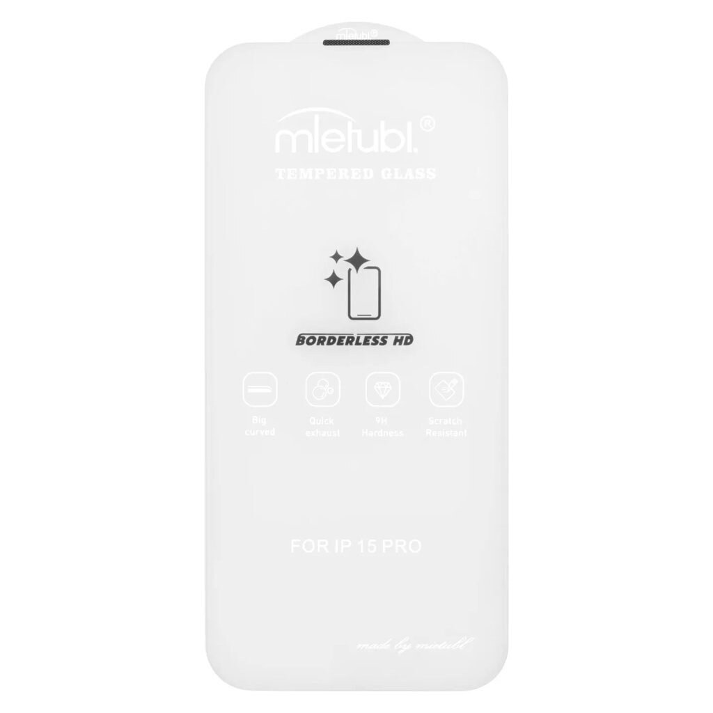 Защитное стекло Apple iPhone 15 Pro, Mietubl Borderless HD, Прозрачный - № 1 Защитное стекло Apple iPhone 15 Pro, Mietubl Borderless HD, Прозрачный - № 1