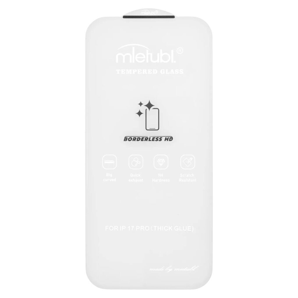 Защитное стекло Apple iPhone 17 Pro, Mietubl Borderless HD, Прозрачный - № 1 Защитное стекло Apple iPhone 17 Pro, Mietubl Borderless HD, Прозрачный - № 1