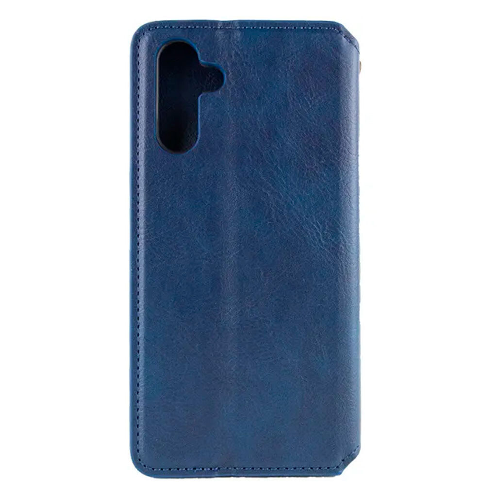 Чохол (книжка) Samsung A165 Galaxy A16 / A166 Galaxy A16 5G, GETMAN Cubic, Синій - № 6 Чохол (книжка) Samsung A165 Galaxy A16 / A166 Galaxy A16 5G, GETMAN Cubic, Синій - № 6