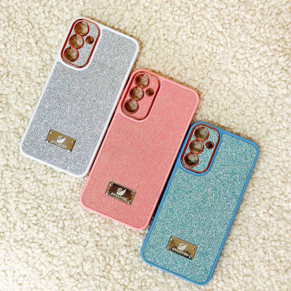 Чехол (накладка) Samsung Galaxy A36 5G / Galaxy A37 5G, Sand Crystal Swarovski, Бирюзовый - № 12 Чехол (накладка) Samsung Galaxy A36 5G / Galaxy A37 5G, Sand Crystal Swarovski, Бирюзовый - № 12
