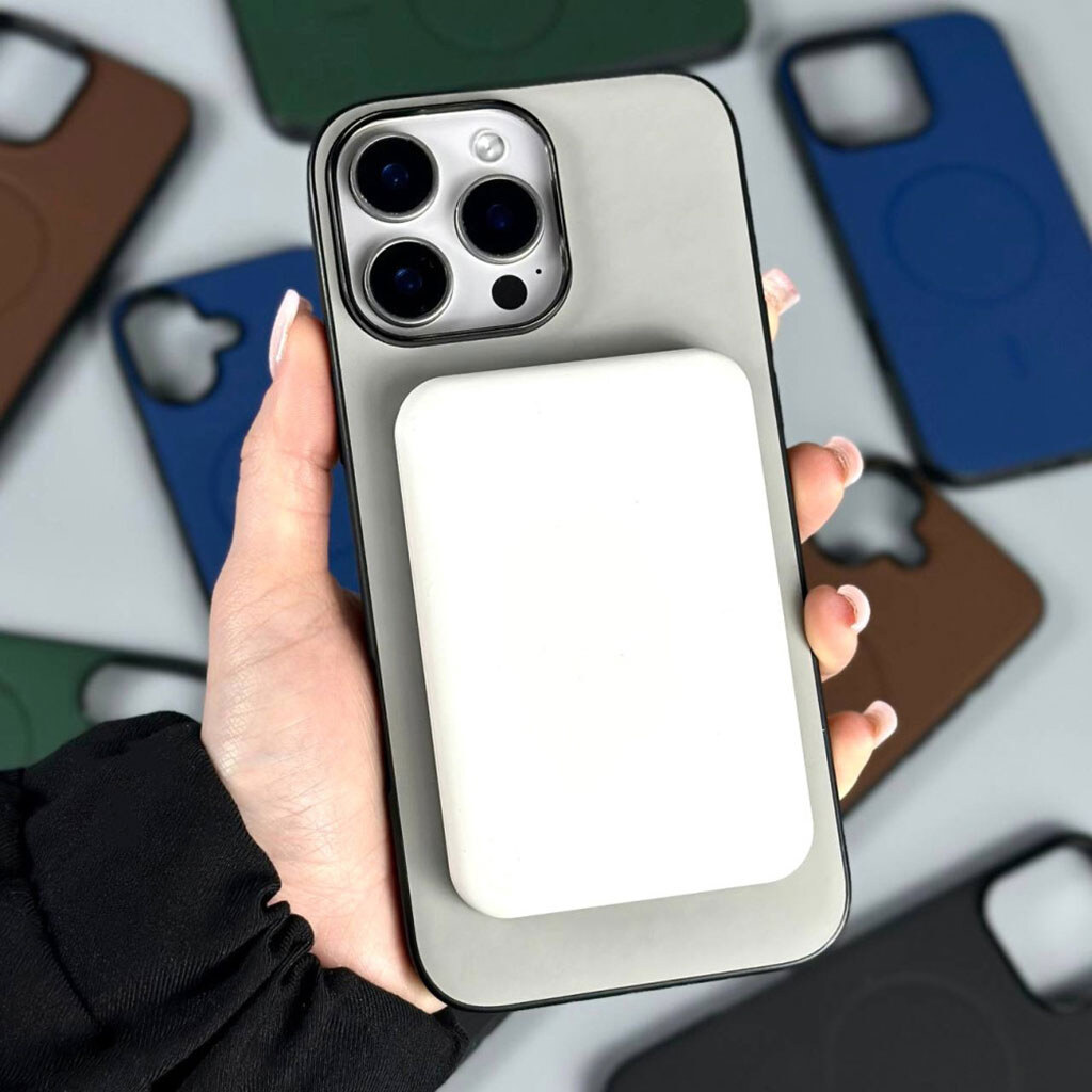 Чехол (накладка) Apple iPhone 15, Slim Fit Soft Touch, MagSafe, Синий - № 6 Чехол (накладка) Apple iPhone 15, Slim Fit Soft Touch, MagSafe, Синий - № 6