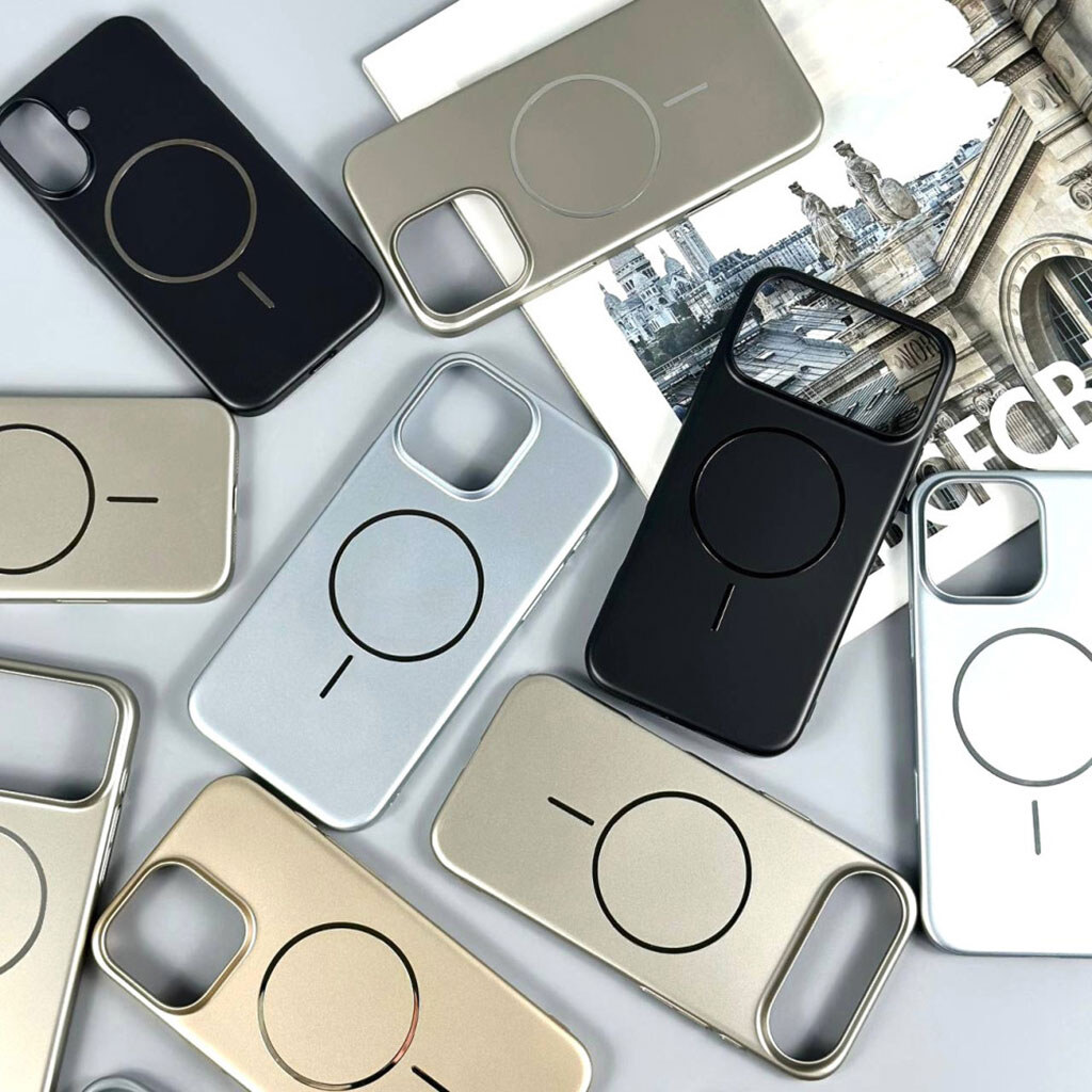 Чехол (накладка) Apple iPhone 11, Smooth Touch, MagSafe, Черный - № 5 Чехол (накладка) Apple iPhone 11, Smooth Touch, MagSafe, Черный - № 5