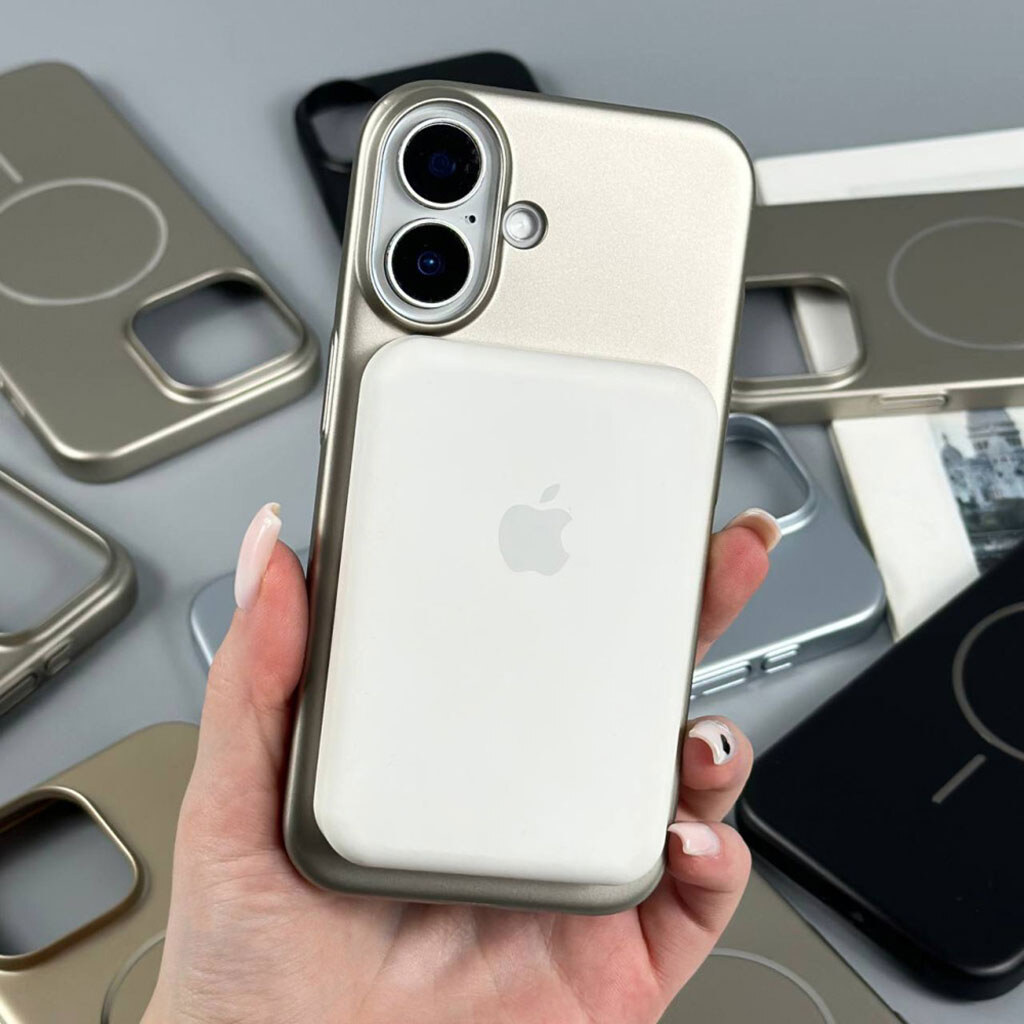 Чехол (накладка) Apple iPhone 14 Pro Max, Smooth Touch, MagSafe, Platinum Gold, Золотой - № 6 Чехол (накладка) Apple iPhone 14 Pro Max, Smooth Touch, MagSafe, Platinum Gold, Золотой - № 6