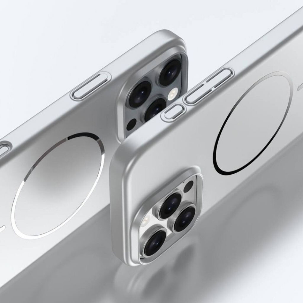Чехол (накладка) Apple iPhone 15 Pro Max, Smooth Touch, MagSafe, Черный - № 13 Чехол (накладка) Apple iPhone 15 Pro Max, Smooth Touch, MagSafe, Черный - № 13