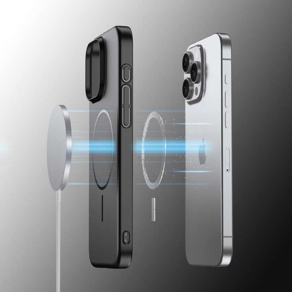 Чехол (накладка) Apple iPhone 15 Pro, Smooth Touch, MagSafe, Черный - № 11 Чехол (накладка) Apple iPhone 15 Pro, Smooth Touch, MagSafe, Черный - № 11